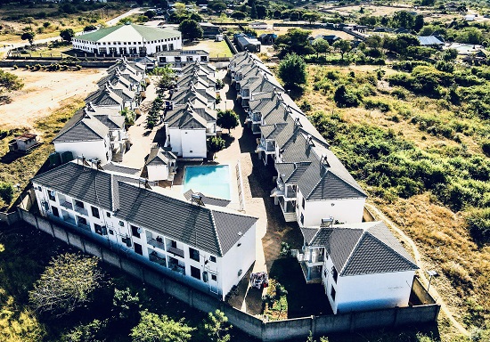Muthathe Student Village from above
