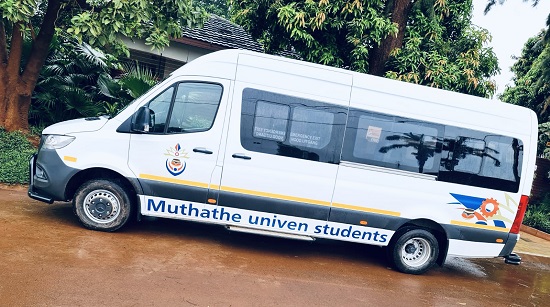 Muthathe student shuttle vehicle